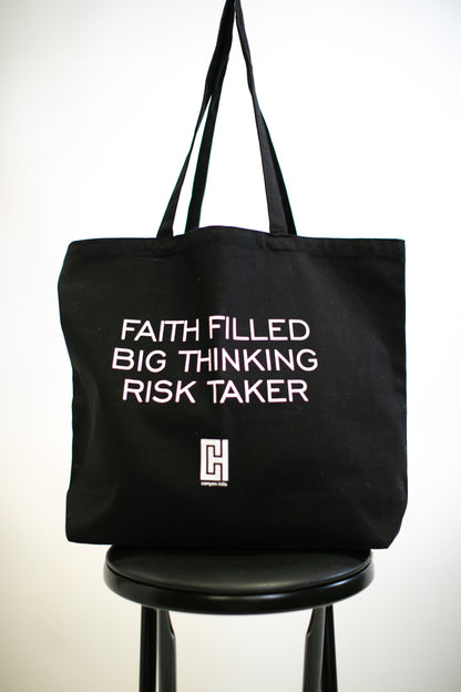 Daring Faith Tote Bag