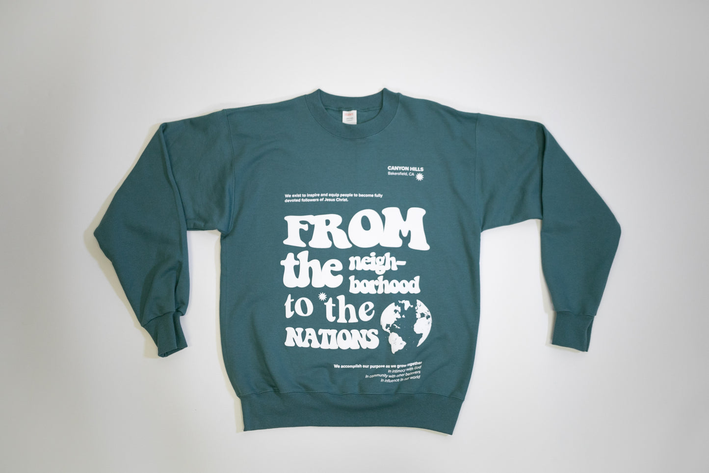 Neighborhood to the Nations Crewneck