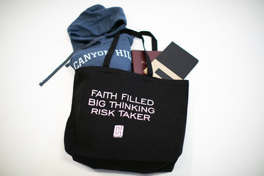 Daring Faith Tote Bag
